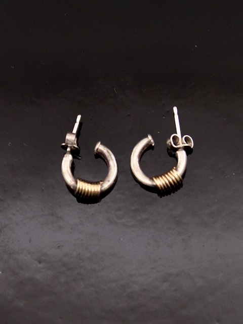 Sterling silver ear stud