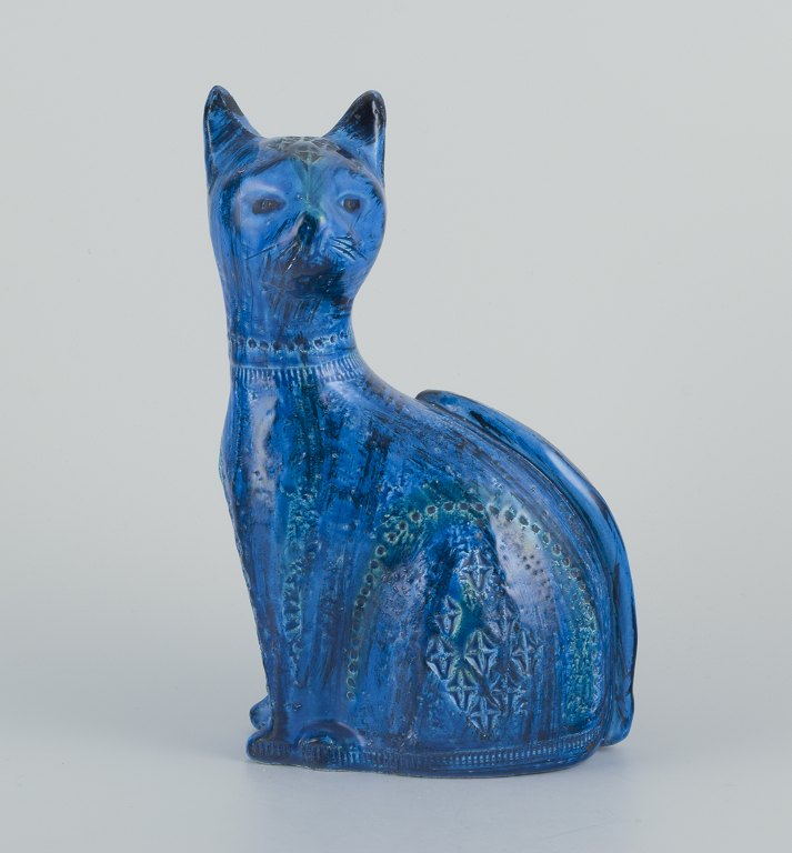 Aldo Londi for Bitossi, Italy.
Large ceramic sculpture of a cat.