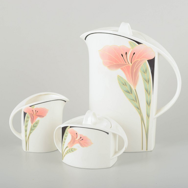 Villeroy & Boch
Coffee set “Iris”, 1980s.