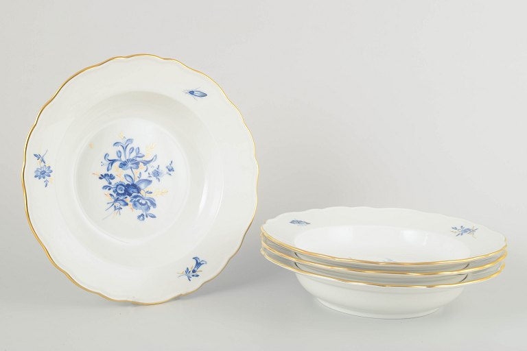 Meissen
4 deep plates, early 20th century.