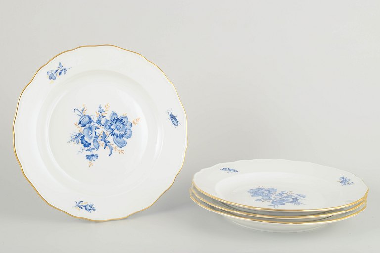 Meissen
4 dinner plates, early 20th century.