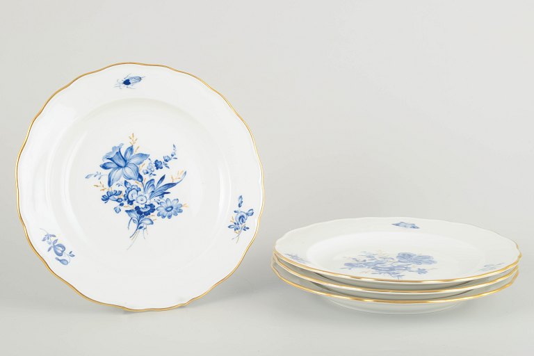 Meissen
4 lunch plates, early 20th century.