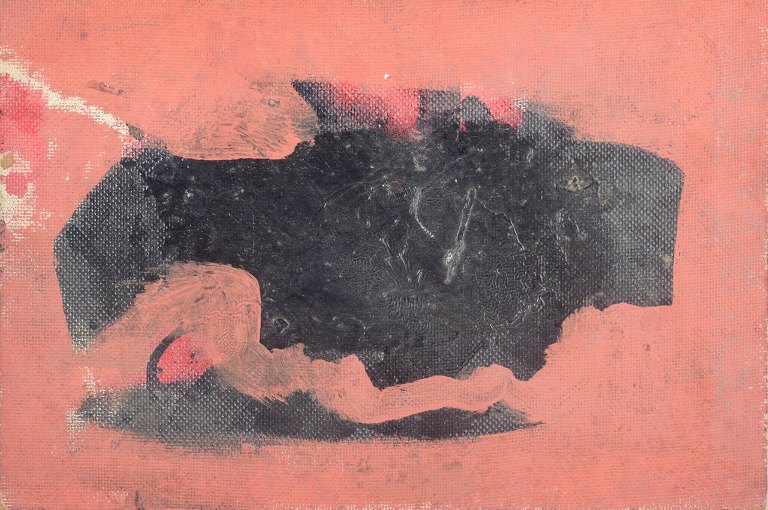 Charles Kiffer (1902–1992)Abstract composition.Oil on board. 1960s.