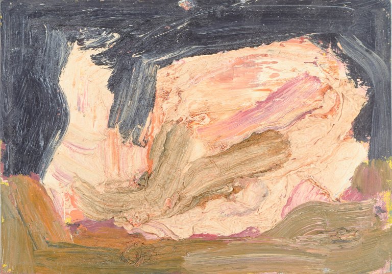 Unknown artist
Oil on board. Circa 1960s.