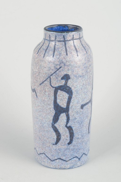 Joseph Lloyd (1916–1980), English ceramist, Smögen, Sweden.
Unique vase, 1960s/70s.
Unique vase, mid-20th century.