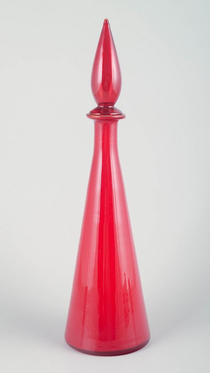 Venini, MuranoLarge carafe, 1960s.