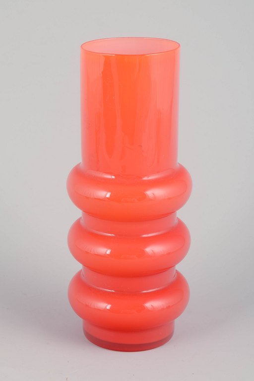 Swedish art glass.Mouth-blown vase, 1970s.