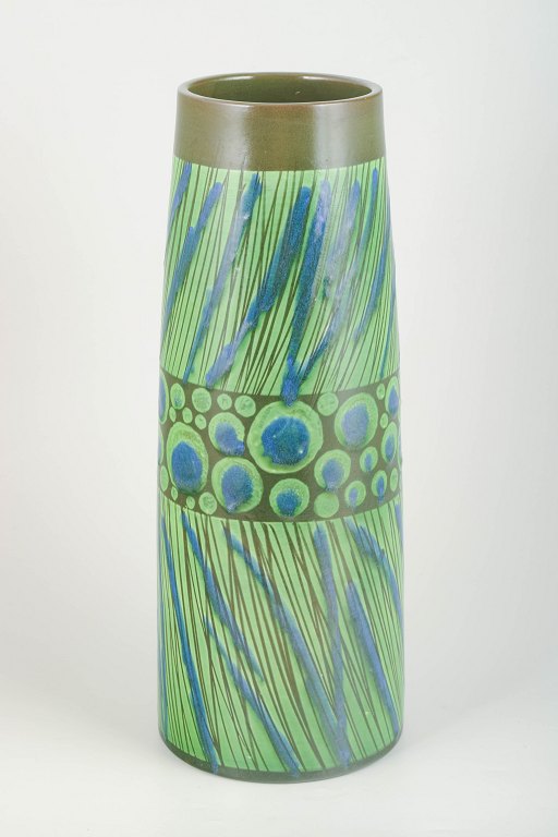 Göran Andersson for Upsala-EkebyMonumental art pottery vase, 1960s.