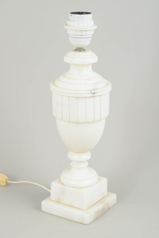 Italian Marble Table lamp, 1970s.