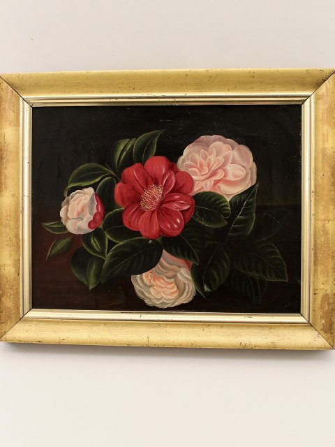 Flower painting 30 x 37 oil on canvas