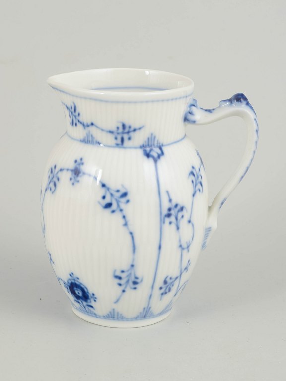 Royal Copenhagen, creamer, Blue Fluted Plain.