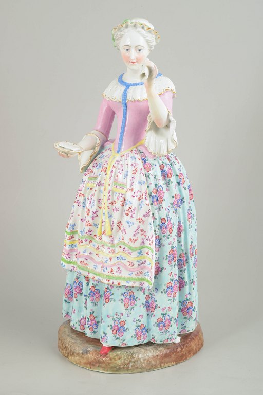 Meissen, La Belle Chocolatière, figurine.Museum quality.