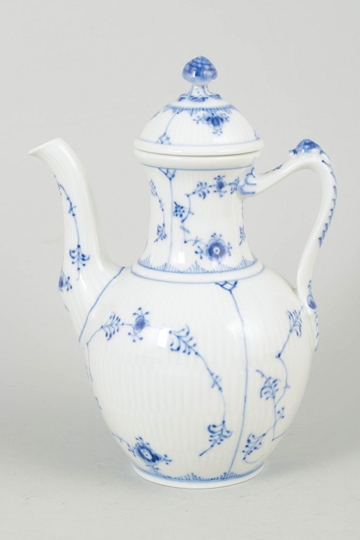 Royal Copenhagen Blue Fluted Plain espresso pot.