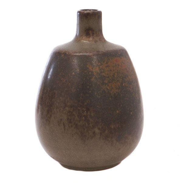 Saxbo stoneware vase signed Saxbo. H: 17,8cm