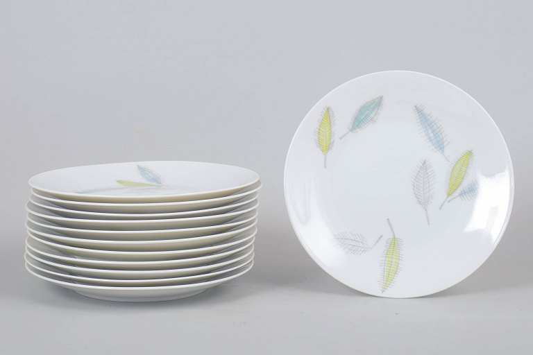 Raymond Loewy for Rosenthal, set of twelve plates.