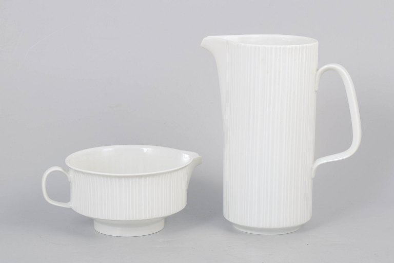 Tapio Wirkkala for Rosenthal Studio-Line, pitcher and sauce boat.