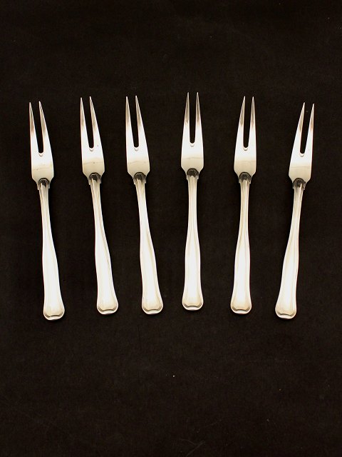 Georg Jensen Old Danish sterling silver cold meat fork