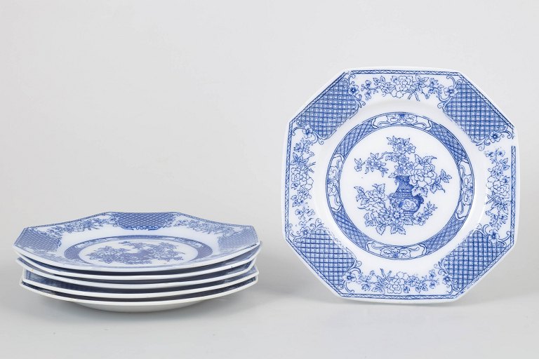 Rörstrand "Hoangho", set of six lunch plates.
