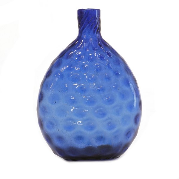 Glasflasche Glaswerk Conradsmindes, Dänemark, um 1850. H: 12cm