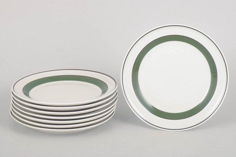 Olle Alberius for Rörstrand, set of eight plates.