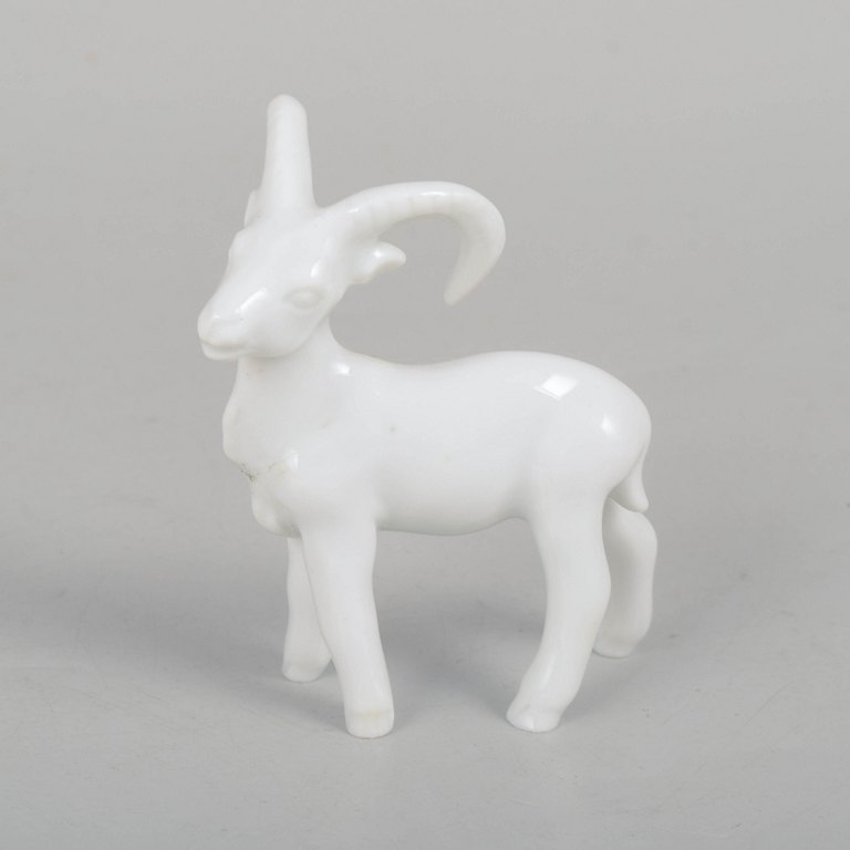 KPM Berlin, ibex figurine.