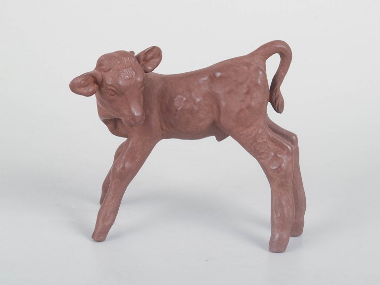 Meissen, calf figurine.