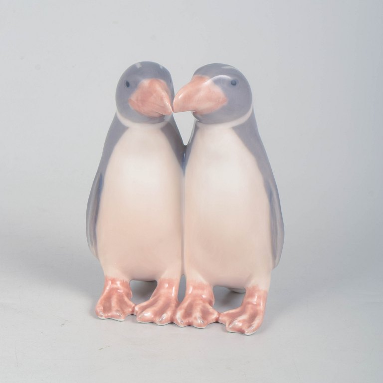 Royal Copenhagen, two penguins.