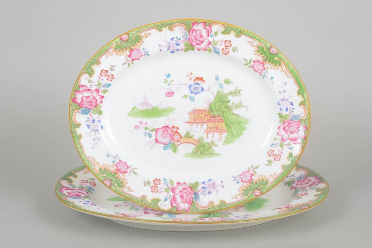 Royal Doulton, pair of serving dishes.