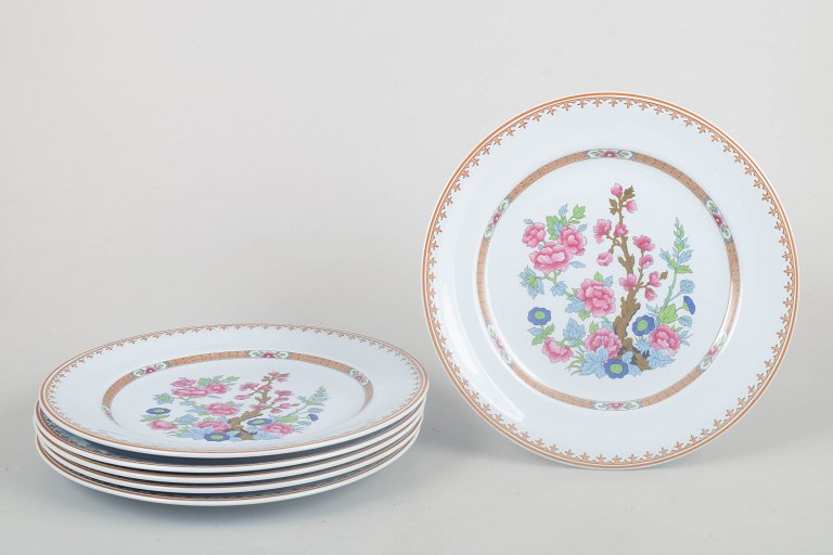 Rörstrand Lotus, set of six dinner plates.